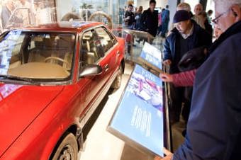 Toyota Corolla exhibit
