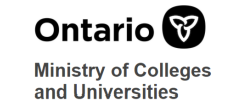 Ontario ministry of colleges and universities logo