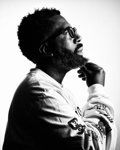 Black and White photo of Aaron Francis