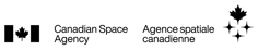 Canadian Space Agency website